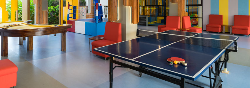 Table Tennis at the Kids Club