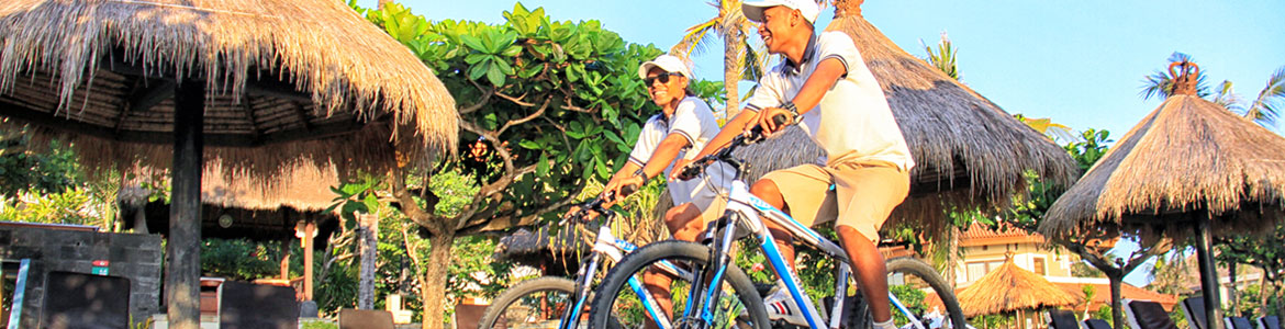 cykling activites, resort activity included in all-inclusive package